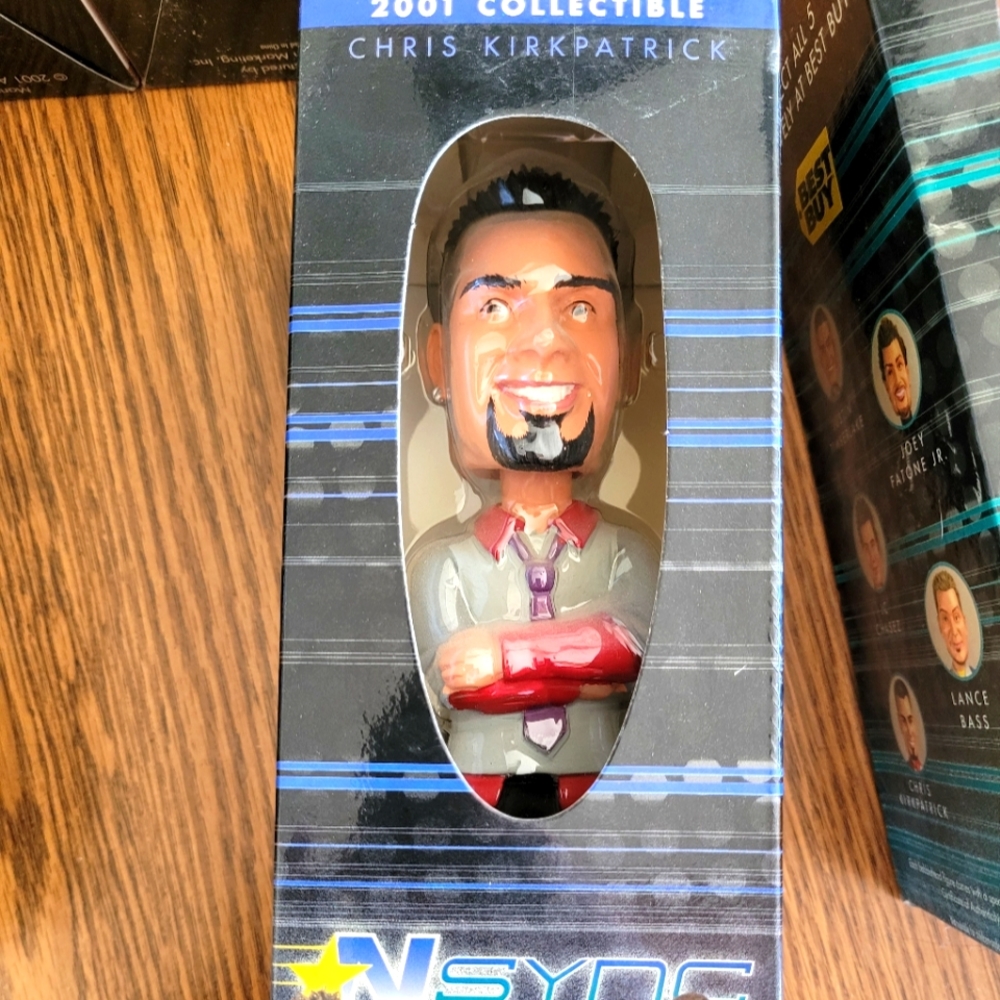 *NSYNC FULL COLLECTORS EDITION 01 BOBBLE HEADS